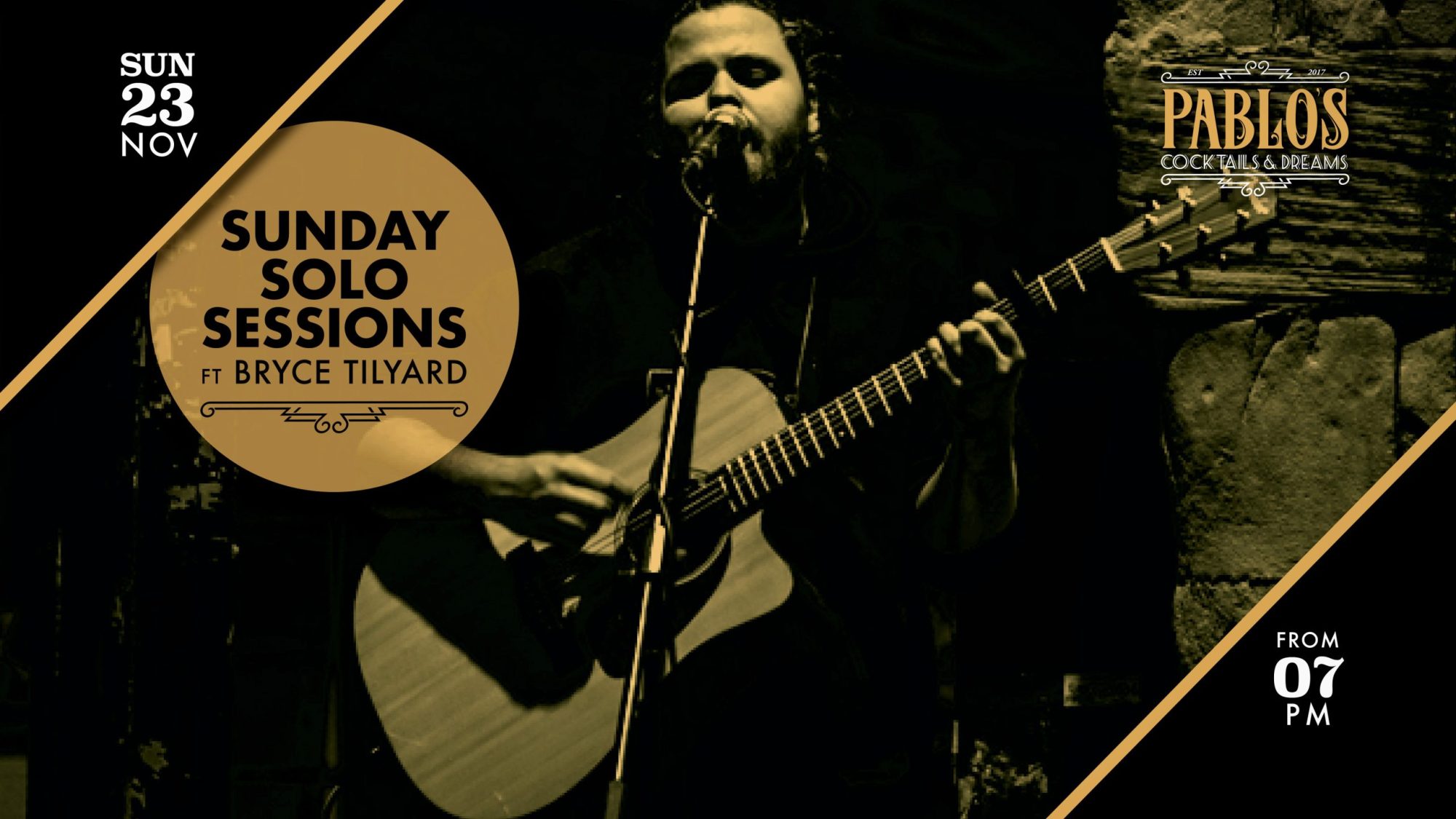 Sunday Solo Sessions Ft Bryce Tilyard