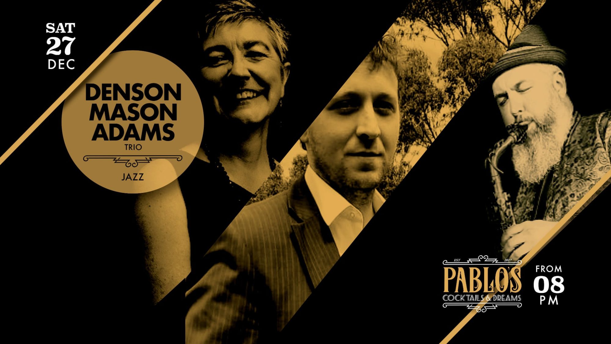 Denson, Mason, Adams Trio