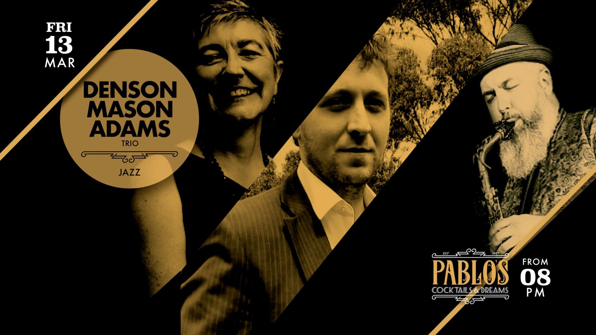 Denson, Mason, Adams Trio